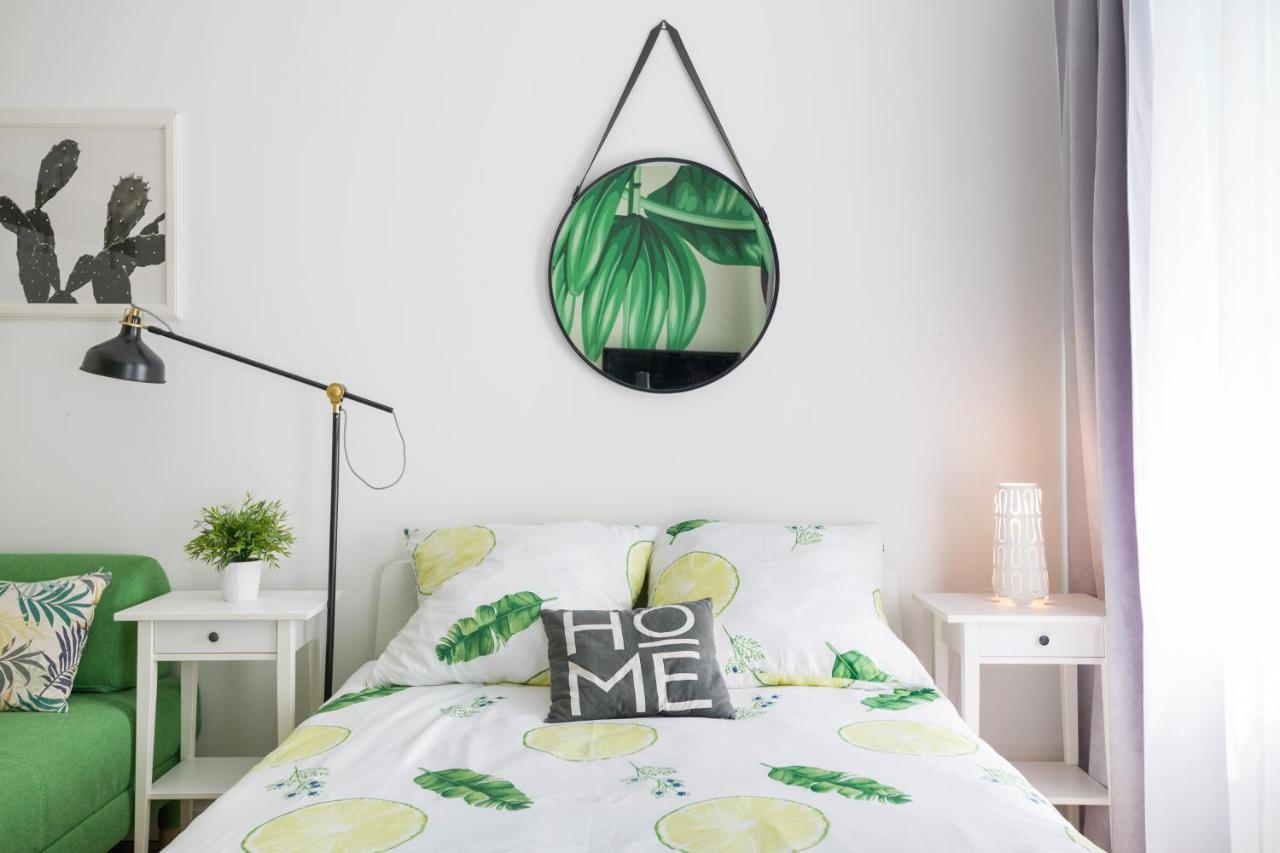 Cozy Modern Studio Green Apartment In Old Town クラクフ エクステリア 写真